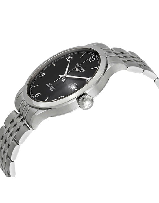 Оригинальные часы Longines Longines Record Collection L2.821.4.56.6 механические калибр механизма l888.4 общий вид